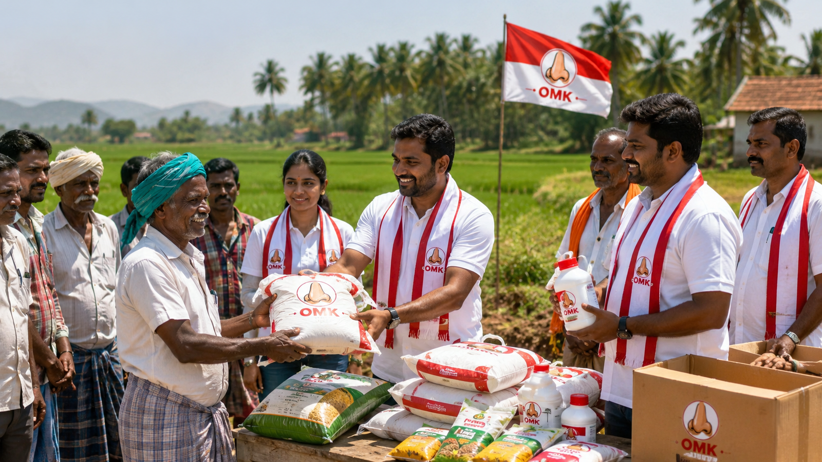 OMK public service farming support